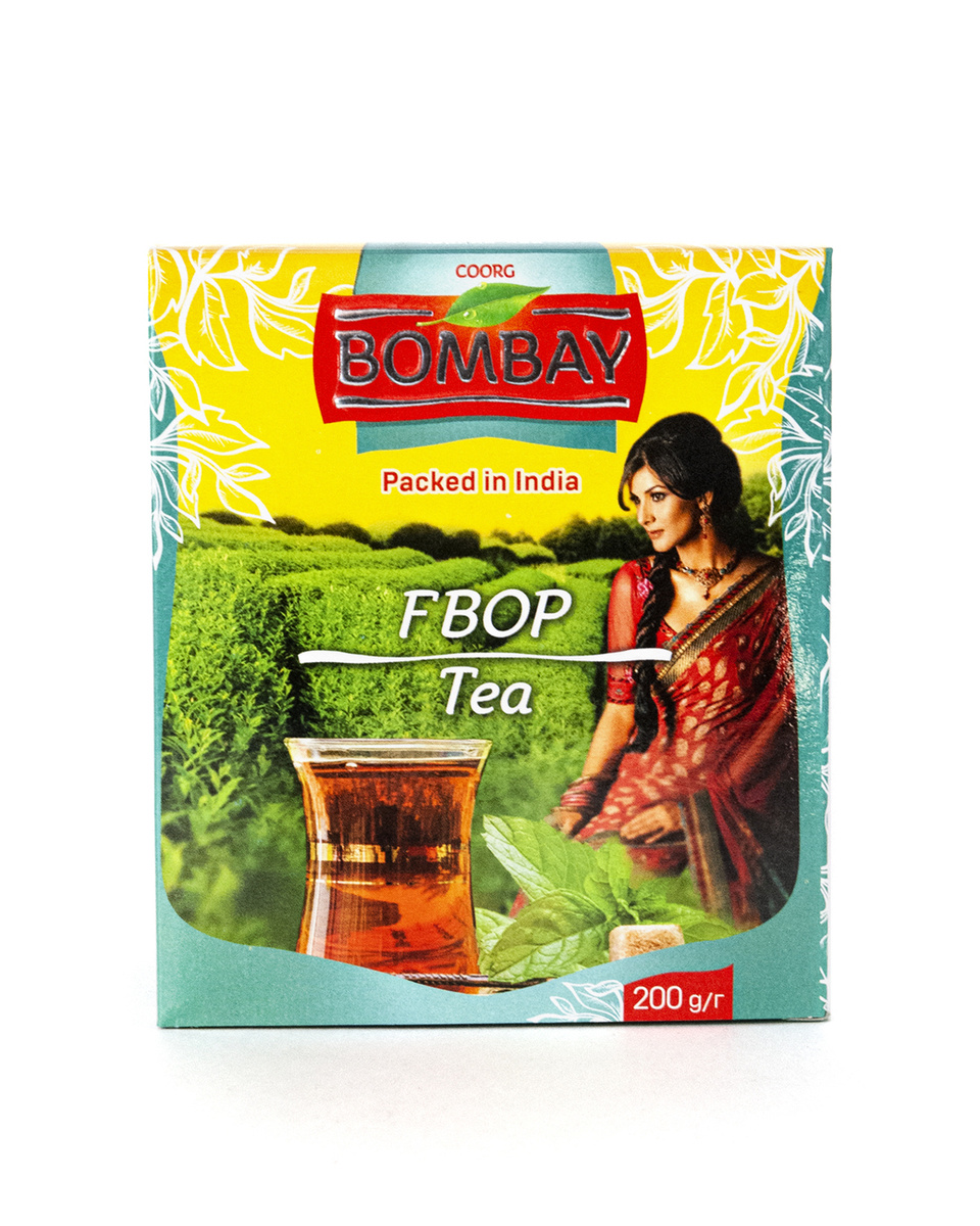 FBOP TEA, Bombay (ФБОП чёрный чай, Бомбей), 200 г.