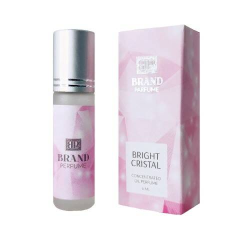BRIGHT CRISTAL Concentrated Oil Perfume, Brand Perfume (БРАЙТ КРИСТАЛ Концентрированные масляные духи), ролик, 6 мл.