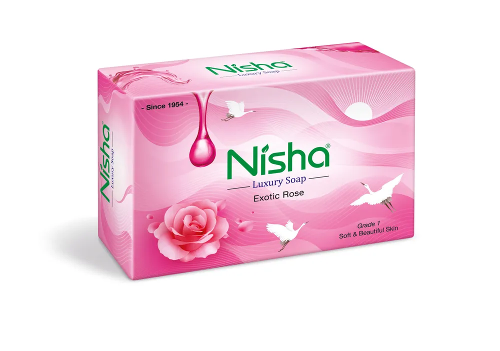 EXOTIC ROSE Luxury Soap, Nisha (ЭКЗОТИЧЕСКАЯ РОЗА лакшери мыло, Ниша), 100 г.