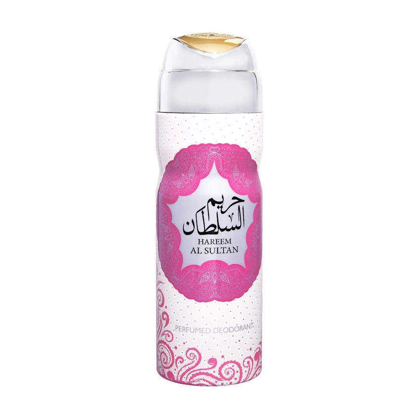 HAREEM AL SULTAN Perfumed Spray, Ard Al Zaafaran Trading (ГАРЕМ СУЛТАНА дезодорант, Ард Аль Заафаран), 200 мл.