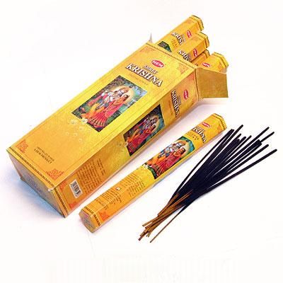 Hem Incense Sticks SHREE KRISHNA (Благовония ШРИ КРИШНА, Хем), уп. 20 палочек.