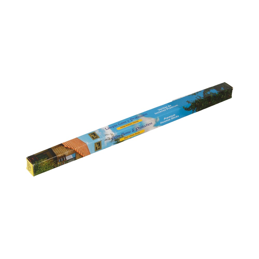 CLEAN HOME & PROTECTION Premium Incense Sticks, Zed Black (ОЧИЩЕНИЕ И ЗАЩИТА ДОМА премиум благовония палочки, Зед Блэк), уп. 8 палочек.