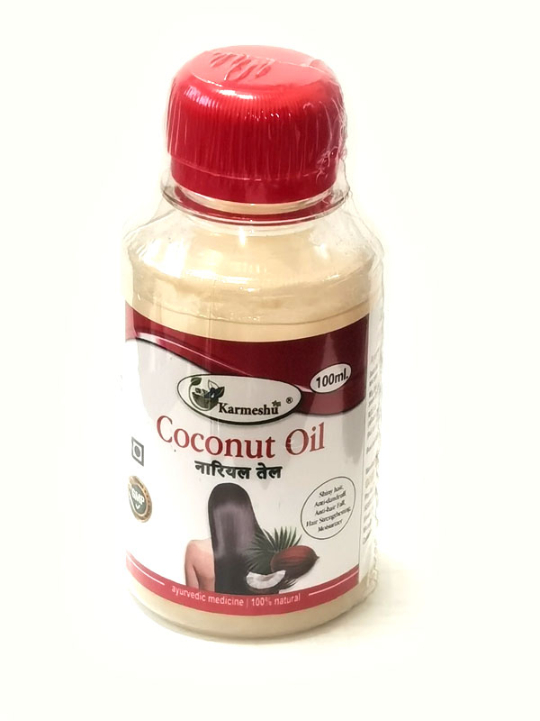 COCONUT OIL, Karmeshu (КОКОСОВОЕ МАСЛО, Кармешу), 100 мл.