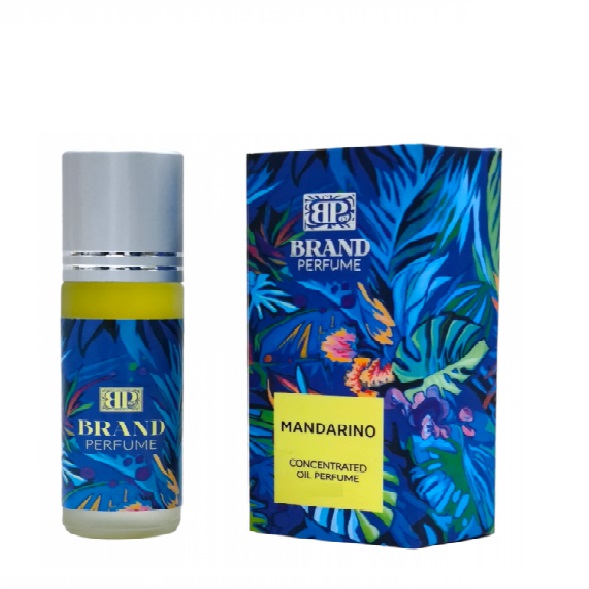 MANDARINO Concentrated Oil Perfume, Brand Perfume (Концентрированные масляные духи), ролик, 3 мл.