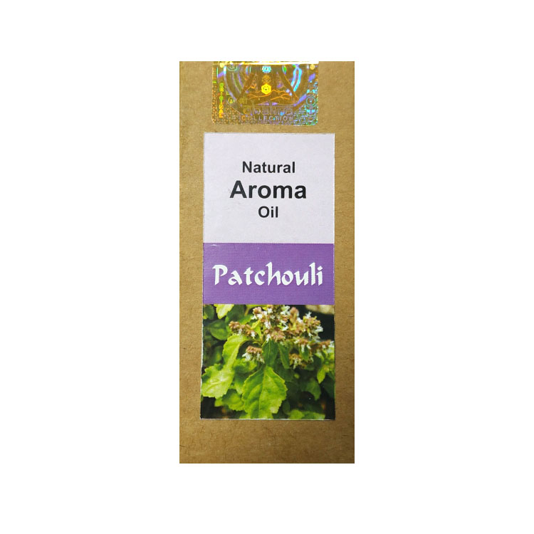 Natural Aroma Oil PATCHOULI, Shri Chakra (Натуральное ароматическое масло ПАЧУЛИ, Шри Чакра), 10 мл.