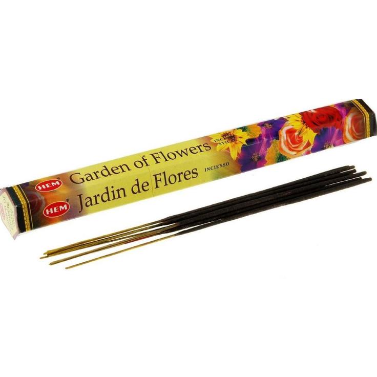 Hem Incense Sticks GARDEN OF FLOWERS (Благовония САД ЦВЕТОВ, Хем), уп. 20 палочек.