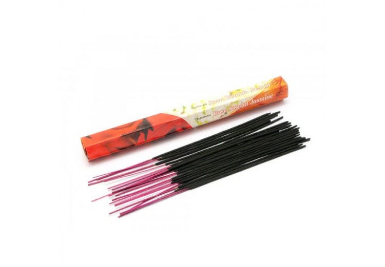 Darshan ROSE SANDAL JASMINE Incense Sticks (Благовония Даршан РОЗА САНДАЛ ЖАСМИН), шестигранник 20 палочек.