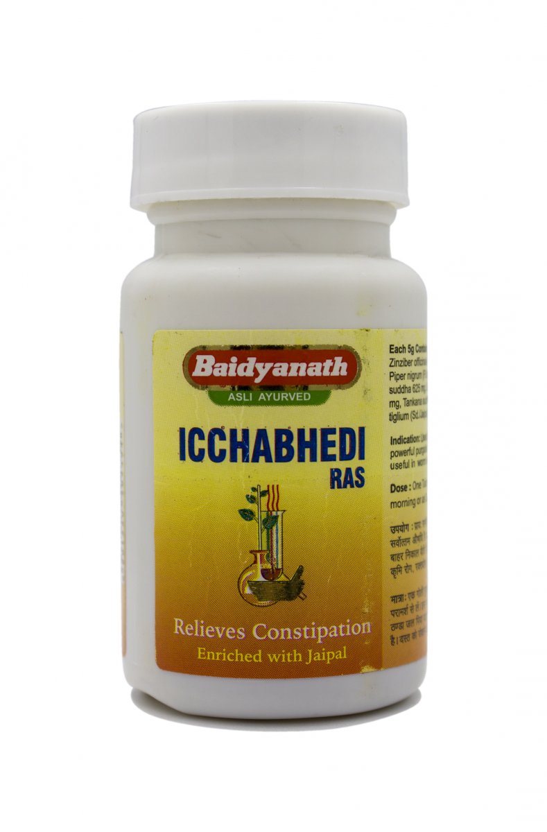 ICCHABHEDI RAS, Baidyanath (ИЧХАБЕДИ РАС, Байдьянатх), 10 г. (таблетки по 125 мг.)