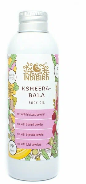 KSHEERABALA THAILAM Massage Oil, Indibird (КШИРАБАЛА ТАЙЛАМ Массажное масло, Индибёрд), 150 мл.