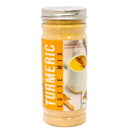 TURMERIC LATTE Mix, Baraka (КУРКУМА ЛАТТЕ - Напиток сухой растворимый для укрепления иммунитета, Барака), 240 г.