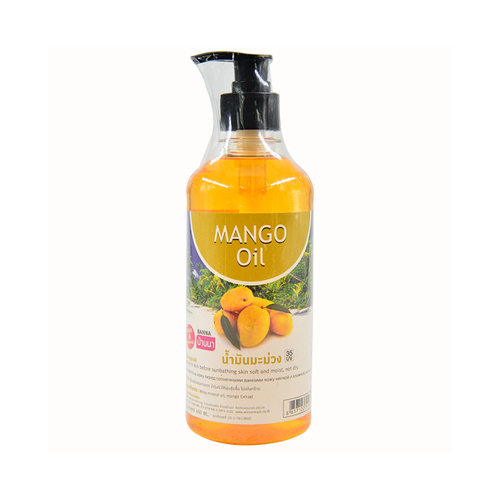 MANGO OIL, Banna (МАНГО массажное масло, Банна), с дозатором, 450 мл.