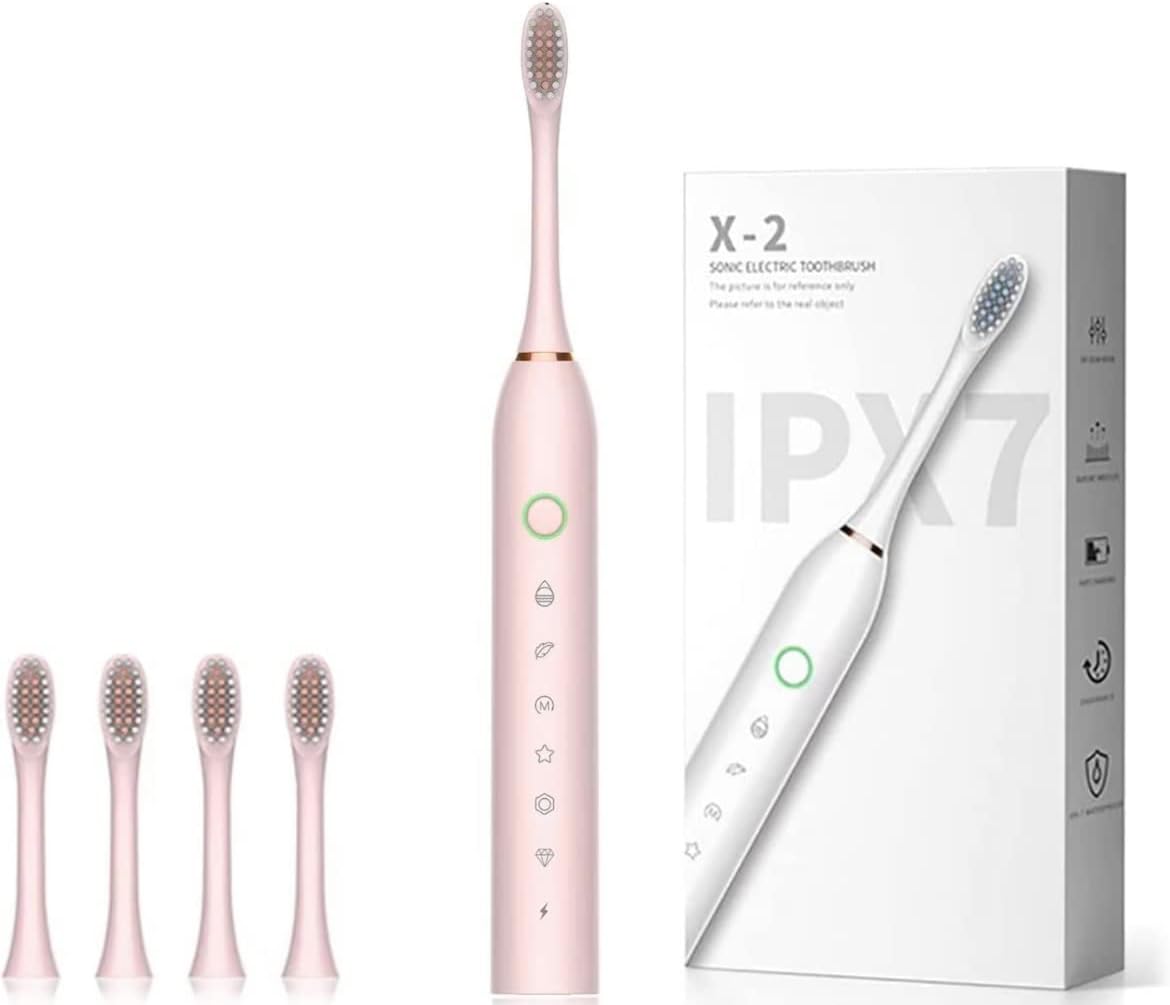 Sonic Electric Toothbrush Z2-X2 PINK (Электрическая ультразвуковая зубная щётка РОЗОВАЯ), 1 шт.