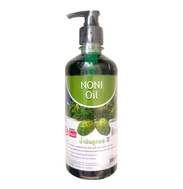 NONI OIL, Banna (НОНИ массажное масло, Банна), с дозатором, 450 мл.
