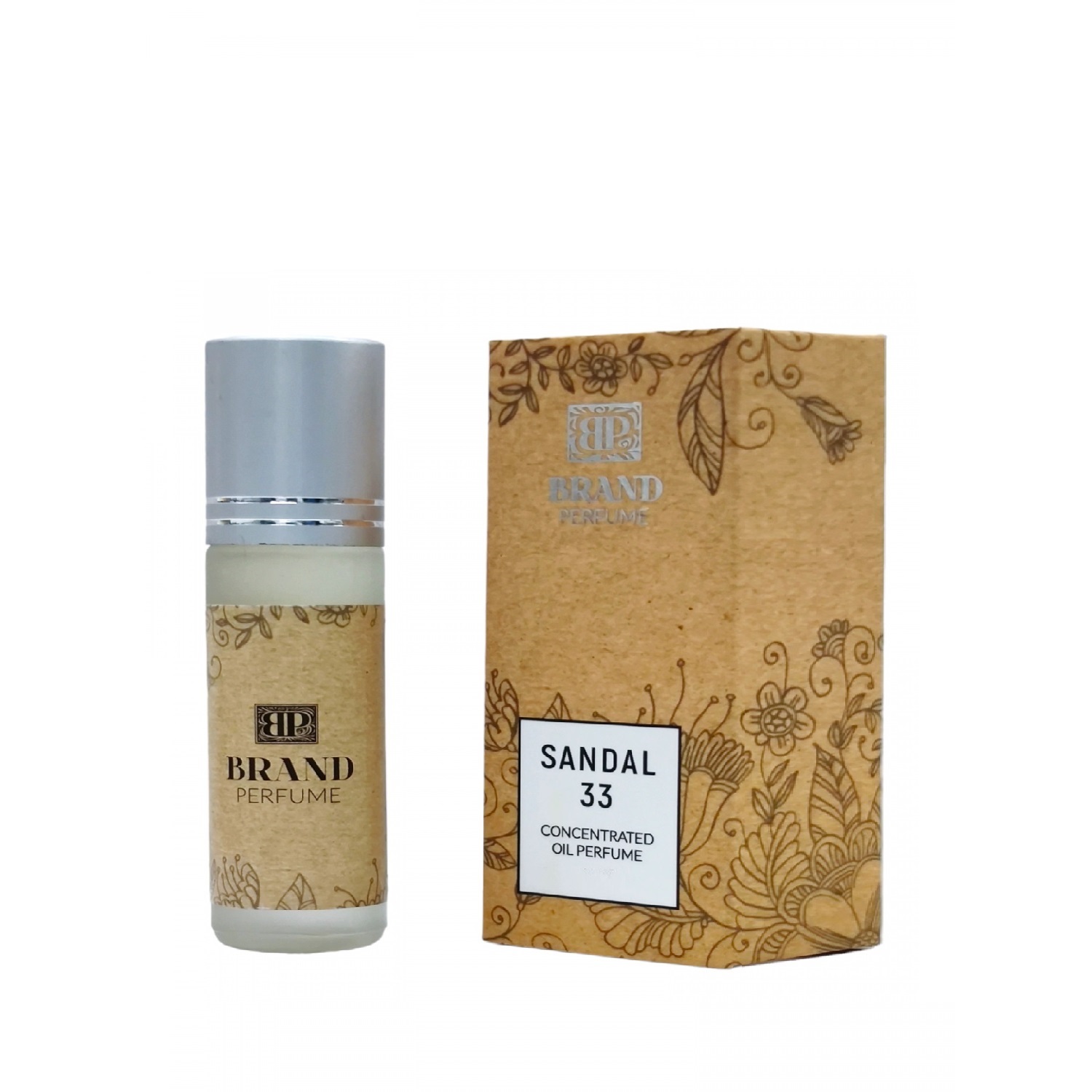 SANDAL 33 Concentrated Oil Perfume, Brand Perfume (Концентрированные масляные духи), ролик, 3 мл.