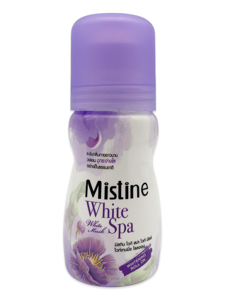 WHITE SPA White Musk Deodorant, Mistine (Отбеливающий роликовый дезодорант ВАЙТ СПА Белый Муск, Мистин), 35 мл.