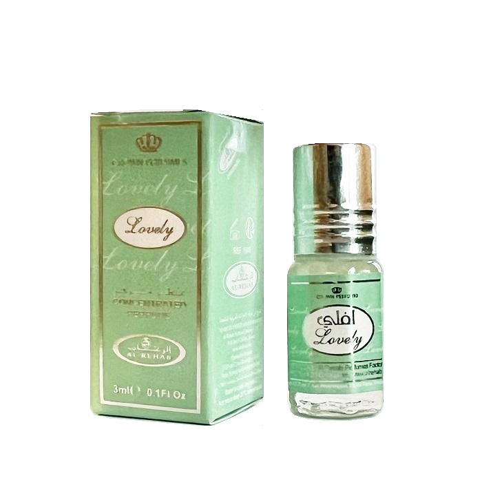 Al-Rehab Concentrated Perfume LOVELY (Масляные арабские духи ЛАВЛИ, Аль-Рехаб), 3 мл.