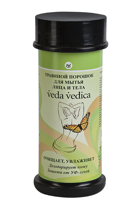 Травяной порошок для мытья лица и тела, Veda Vedica, 70 г.