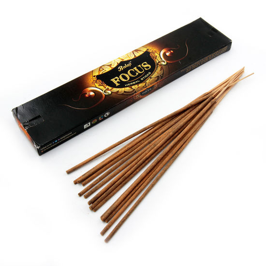 FOCUS Herbal Sticks, Balaji (ФОКУС благовония палочки, Баладжи), уп. 15 палочек.