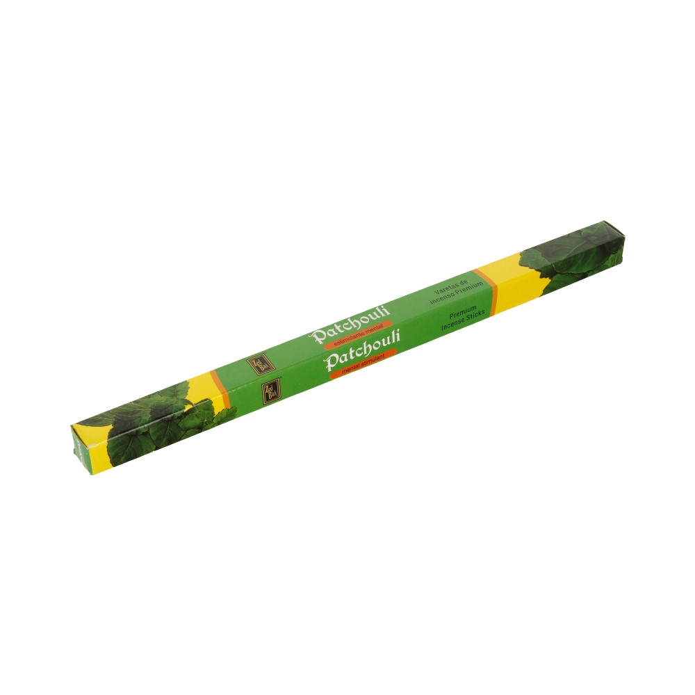 PATCHOULI Premium Incense Sticks, Zed Black (ПАЧУЛИ премиум благовония палочки, Зед Блэк), уп. 8 палочек.