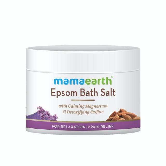 EPSOM BATH SALT with Calming Magnesium & Detoxifying Sulfate, Mamaearth (Английская соль для ванн), 200 г.