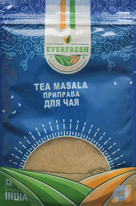 TEA MASALA, Everfresh (Приправа ДЛЯ ЧАЯ, Эверфреш), 50 г.