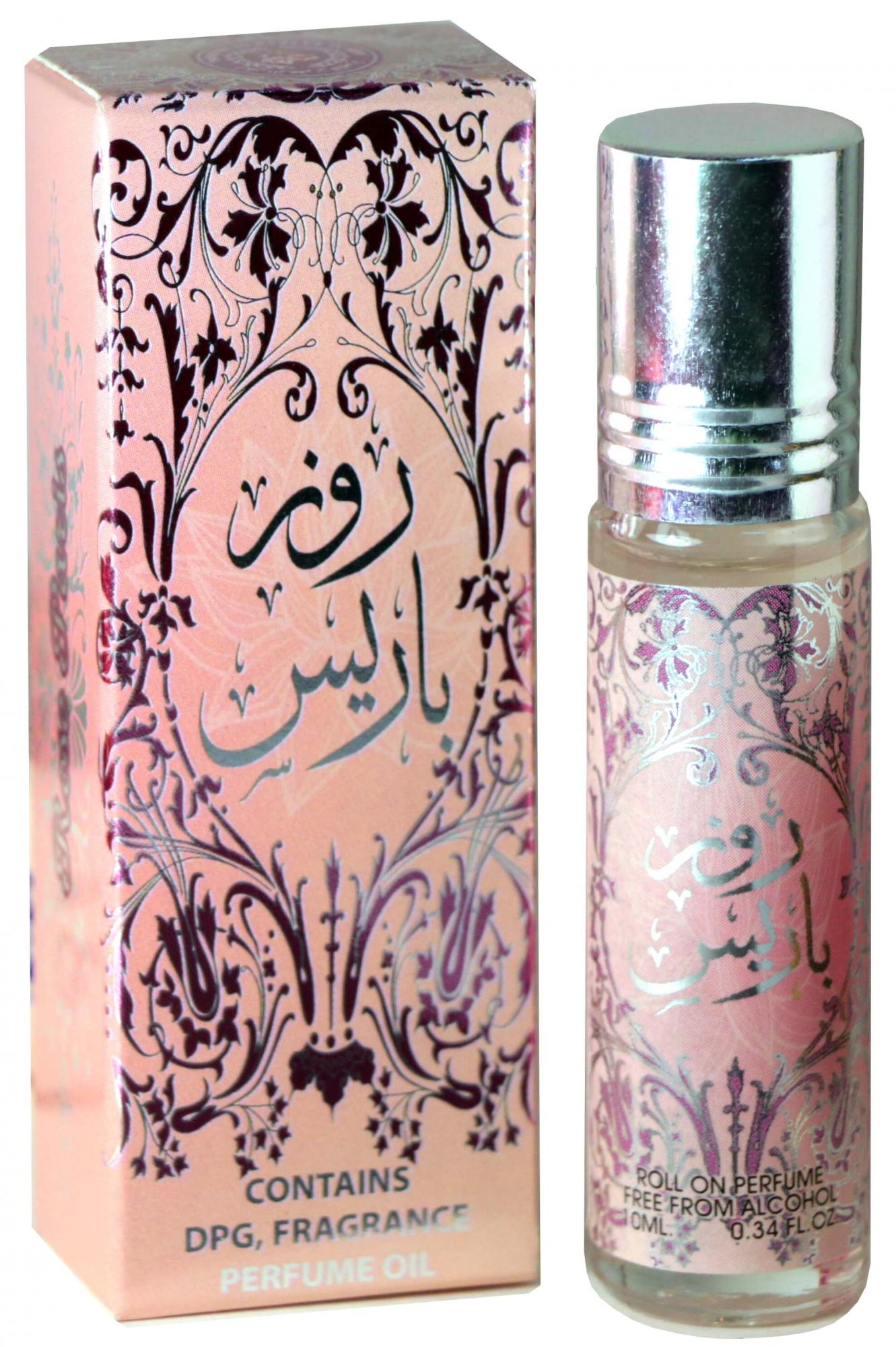 ROSE PARIS Fragrance Perfume Oil, Ard Al Zaafaran Trading (Арабские масляные духи ПАРИЖСКАЯ РОЗА, Ард Аль Заафаран), 10 мл.