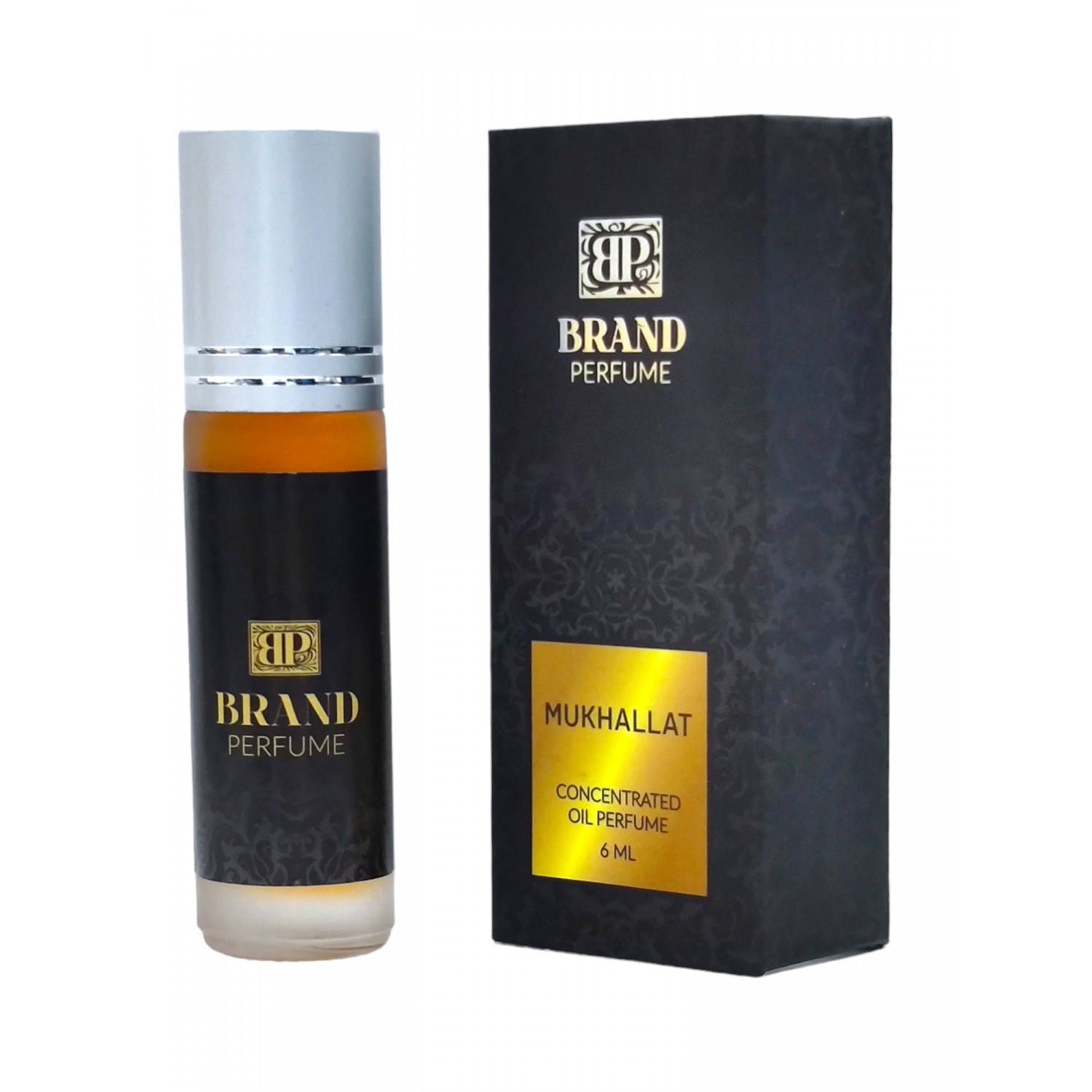 MUKHALLAT Concentrated Oil Perfume, Brand Perfume (Концентрированные масляные духи), ролик, 6 мл.