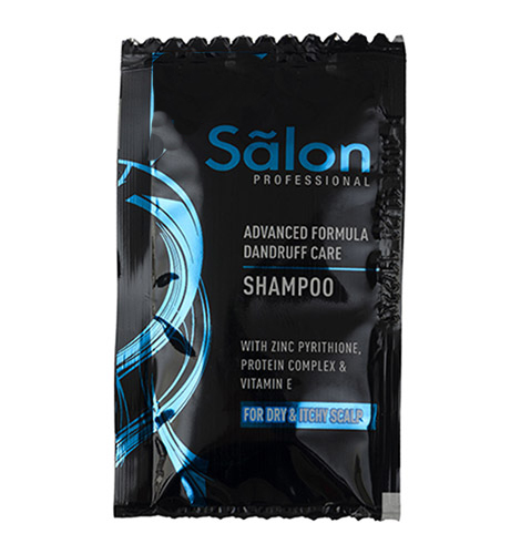 SALON PROFESSIONAL Shampoo FOR DRY & ITCHY SCALP, Modicare (САЛОН ПРОФЕССИОНАЛ шампунь от перхоти против сухой и зудящей кожи головы), 4 мл.