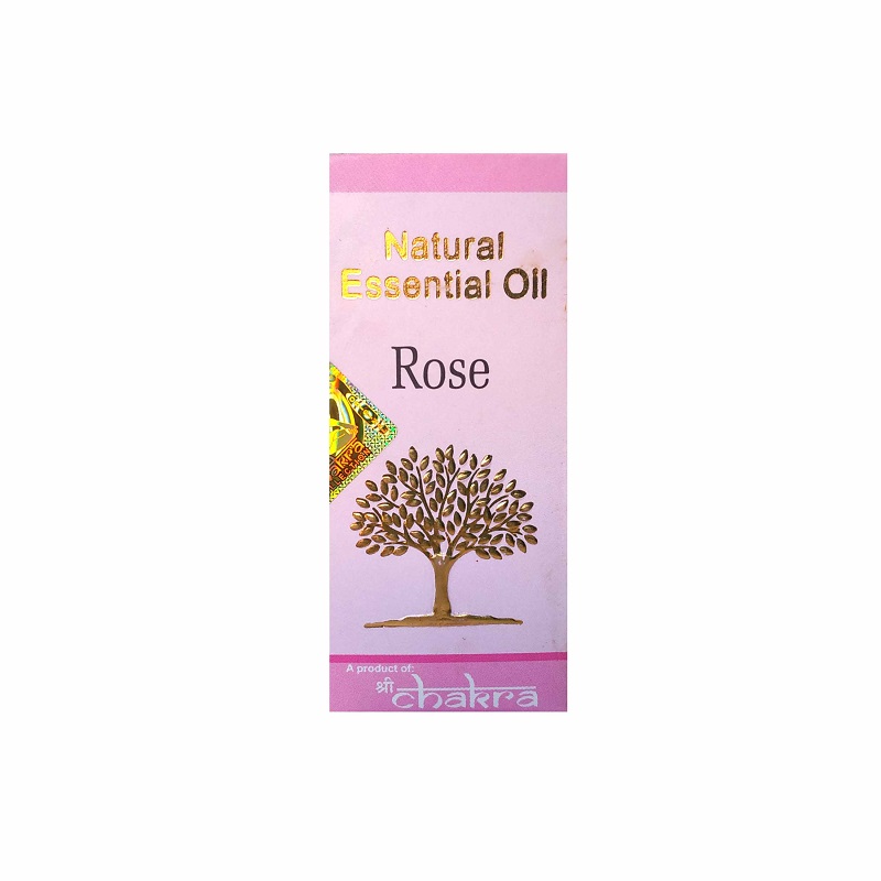 Natural Essential Oil ROSE, Shri Chakra (Натуральное эфирное масло РОЗА, Шри Чакра), 10 мл.
