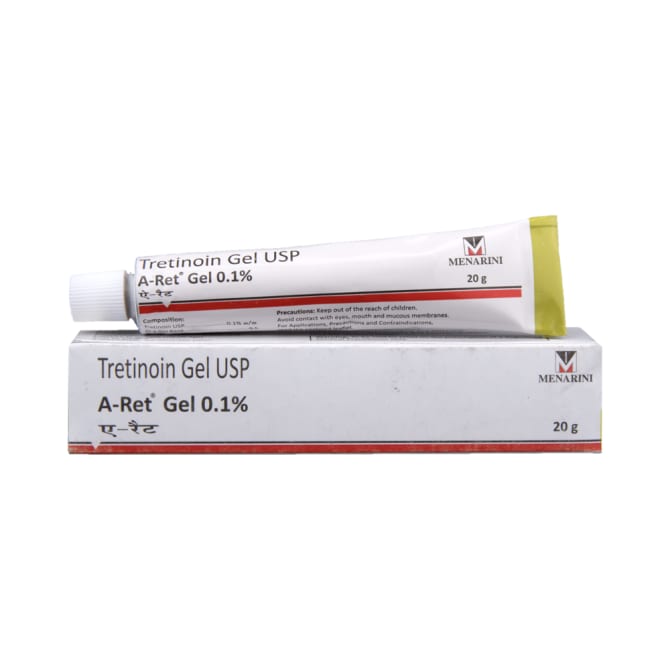 Tretinoin Gel USP 0.1%, Menarini (Третиноин Гель 0,1%), 20 г.