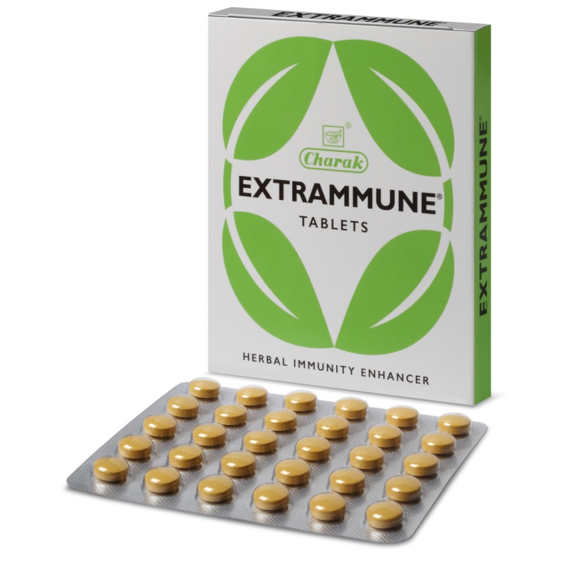EXTRAMMUNE Herbal Immunity Enhancer, Charak (ЭКСТРАММУН Укрепление иммунитета, Чарак), 30 таб.