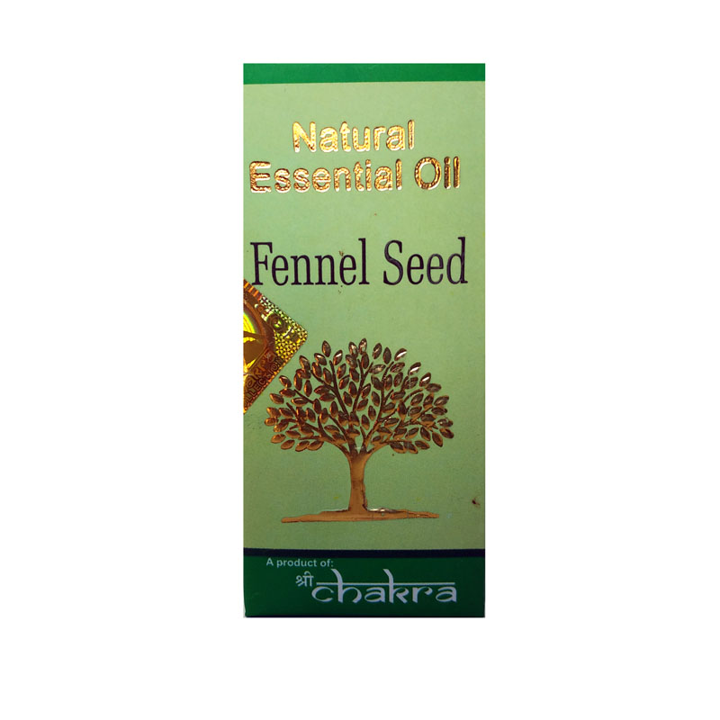 Natural Essential Oil FENNEL SEED, Shri Chakra (Натуральное эфирное масло СЕМЯ ФЕНХЕЛЯ, Шри Чакра), 10 мл.