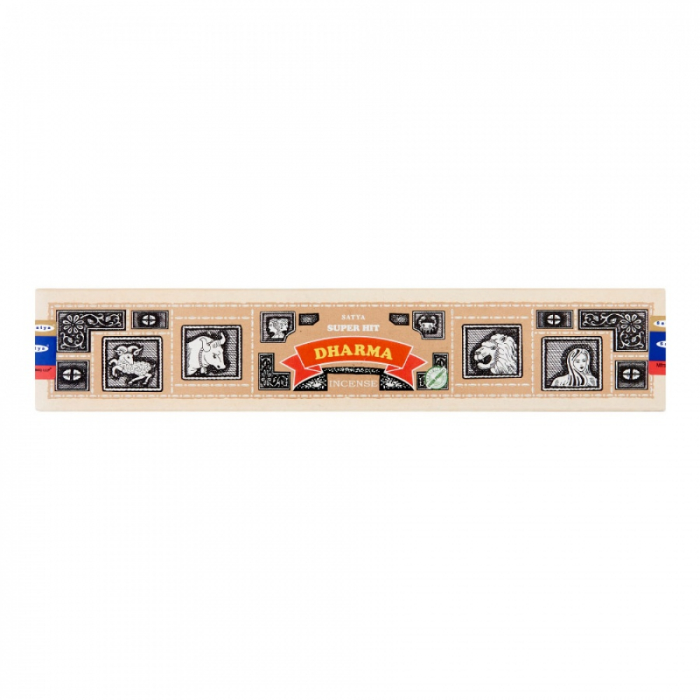 Super Hit DHARMA Incense, Satya (Благовония серии Супер Хит, ДХАРМА, Сатья), 15 г.