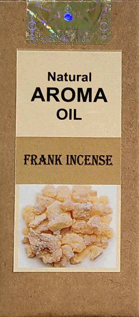 Natural Aroma Oil FRANK INCENSE, Shri Chakra (Натуральное ароматическое масло ЛАДАН, Шри Чакра), 10 мл.