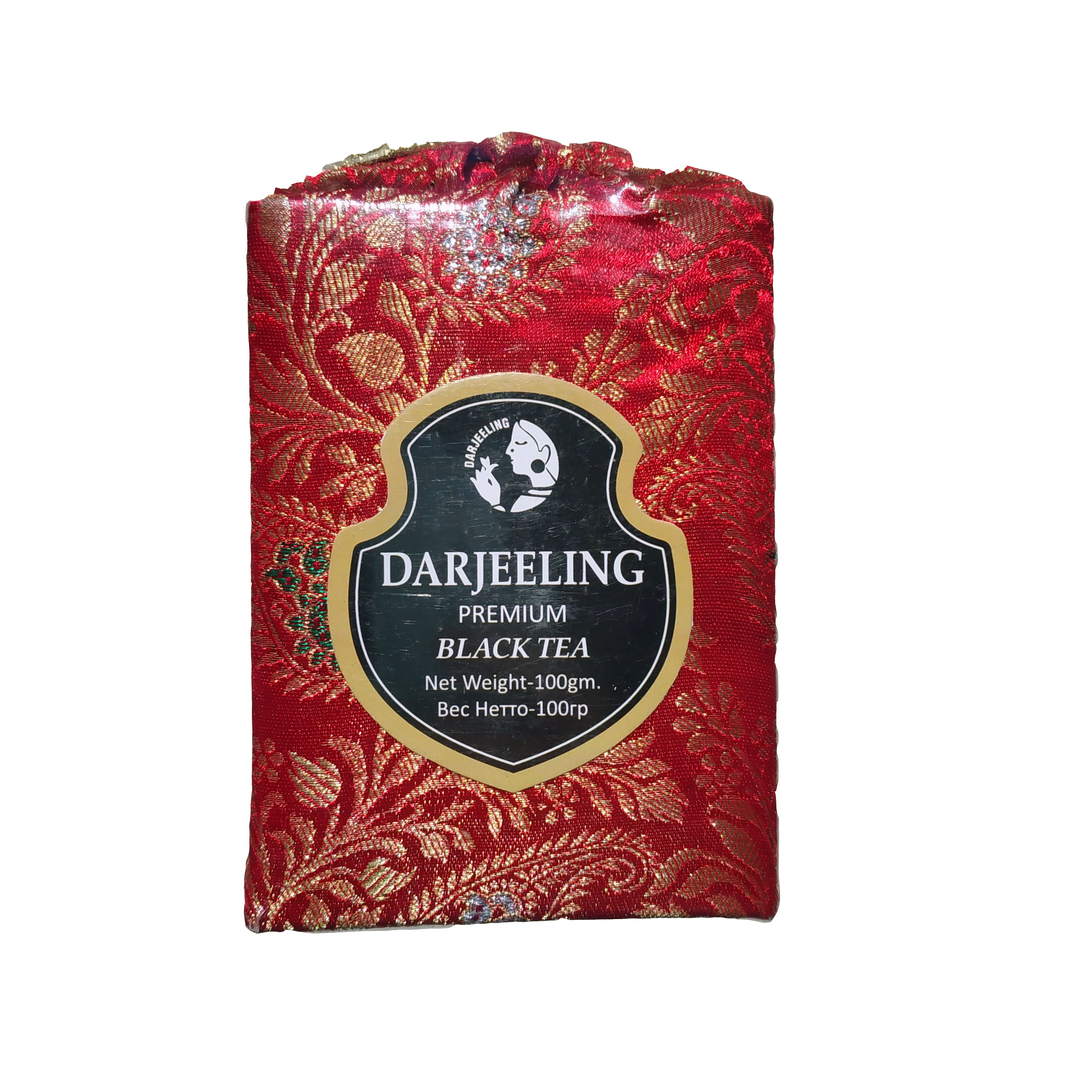 DARJEELING Black tea Bharat Bazaar (Дарджилинг чай Черный, в шелковом мешочке, Бхарат Базар), 100 г.