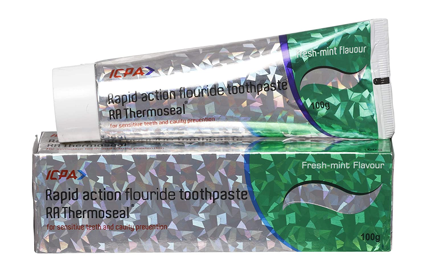 RA THERMOSEAL Rapid Action Toothpaste For Sensitive Teeth And Cavity Prevention, Fresh Mint Flavour (Зубная Паста, РА ТЕРМОСИЛ, Освежающая Мята), 100 г.