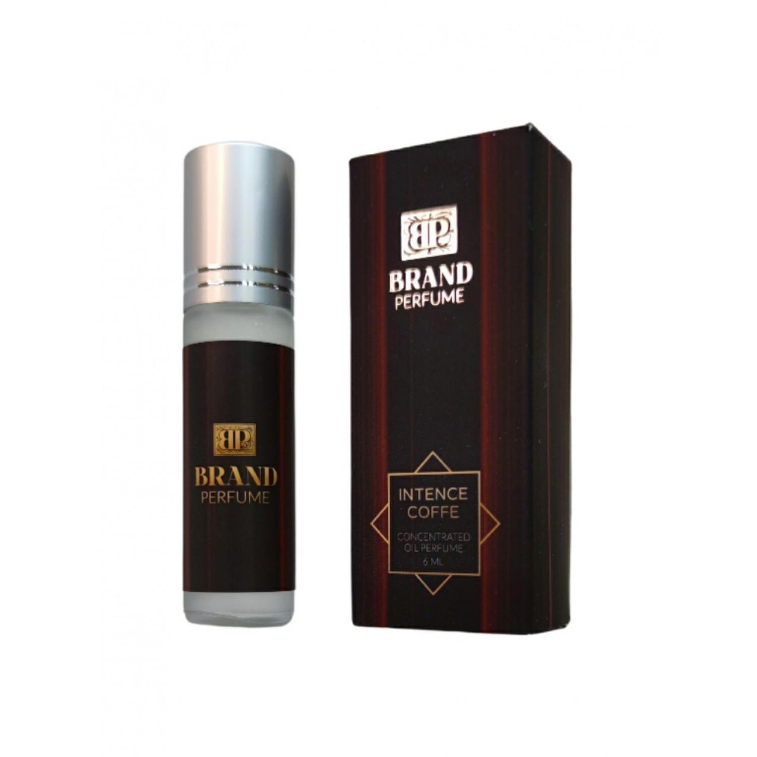 INTENCE COFFE Concentrated Oil Perfume, Brand Perfume (Концентрированные масляные духи), ролик, 6 мл.