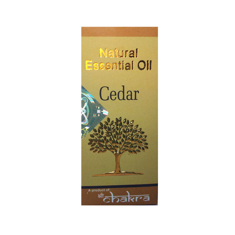 Natural Essential Oil CEDAR, Shri Chakra (Натуральное эфирное масло КЕДР, Шри Чакра), 10 мл.
