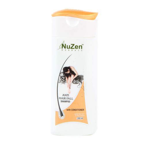 ANTI HAIR FALL Shampoo with Conditioner, NuZen (ПРОТИВ ВЫПАДЕНИЯ ВОЛОС шампунь с кондиционером, НуЗен), 200 мл.