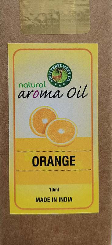 ORANGE Natural Aroma Oil, Aditi Perfumery (АПЕЛЬСИН натуральное ароматическое масло), 10 мл.