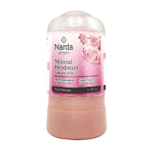Mineral Deodorant SAKURA, Narda (Дезодорант кристаллический САКУРА, Нарда), 80 г.