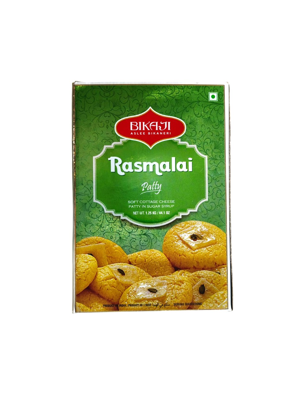 RASMALAI, BIKAJI (РАСМАЛАИ индийские сладости, БИКАДЖИ), 1250 г.