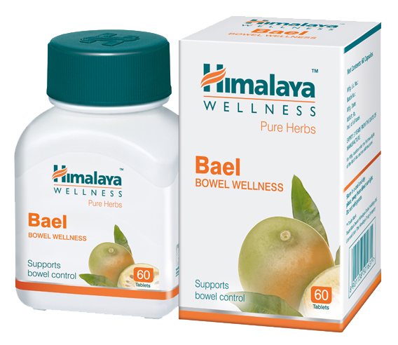 BAEL Bowel Wellness, Himalaya (БАЕЛЬ, Лечение пищеварительной системы, Хималая), 60 таб.