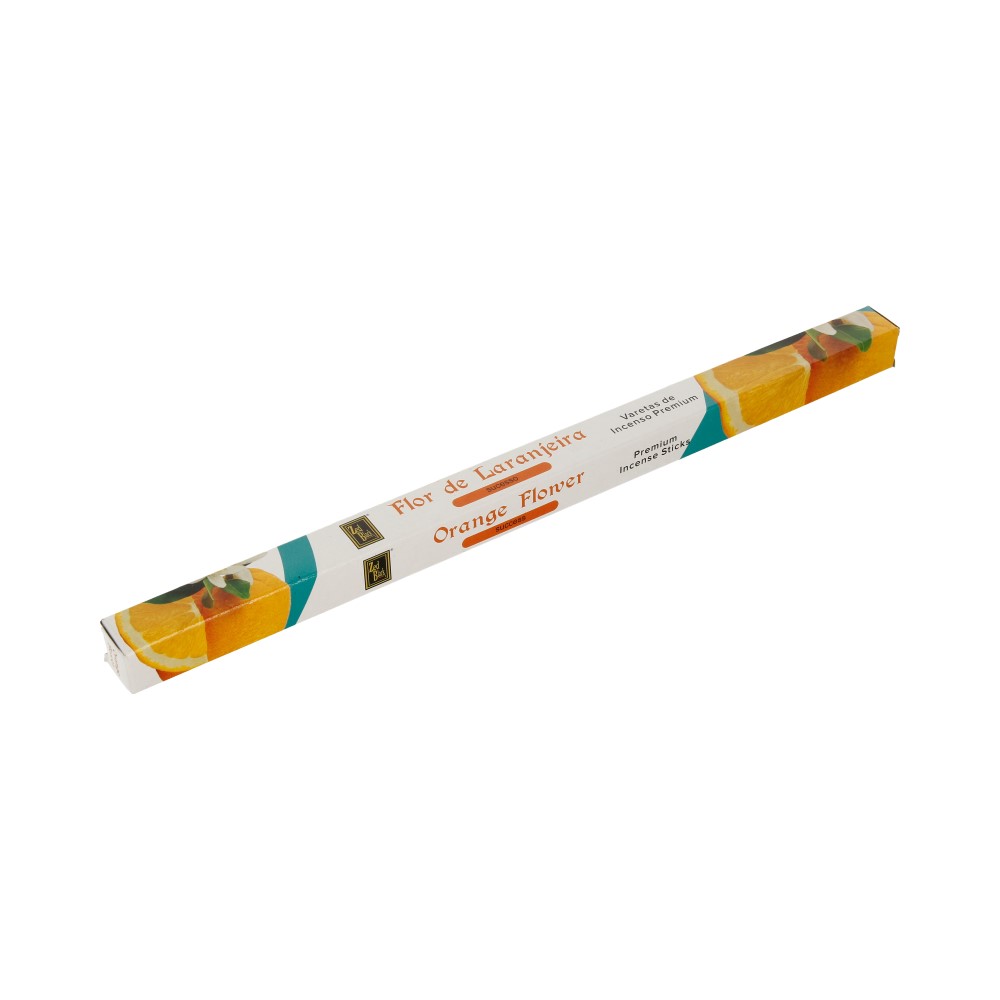 ORANGE FLOWER Premium Incense Sticks, Zed Black (ЦВЕТОК АПЕЛЬСИНА премиум благовония палочки, Зед Блэк), уп. 8 палочек.