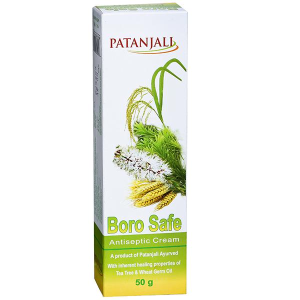 BORO SAFE Antiseptic Cream, Patanjali (БОРО СЭЙФ антисептический крем, Патанджали), 50 г.