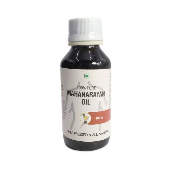 MAHANARAYAN OIL, 100% Pure (МАХАНАРАЯН МАСЛО для мышц и суставов), 100 мл.