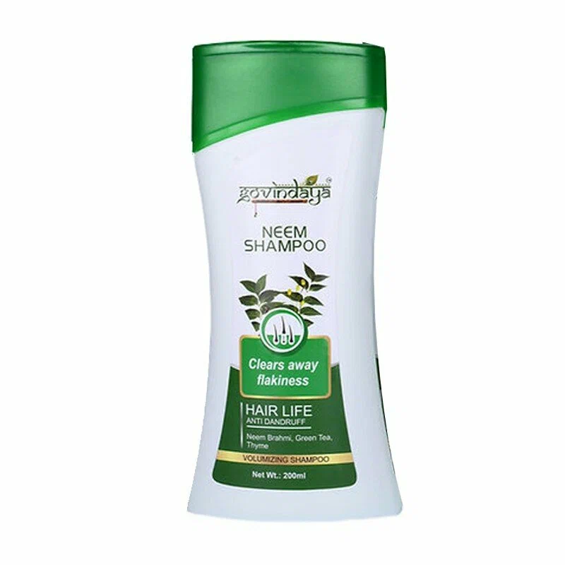 NEEM Shampoo, Govindaya (НИМ шампунь от шелушения, Говиндая), 200 мл.