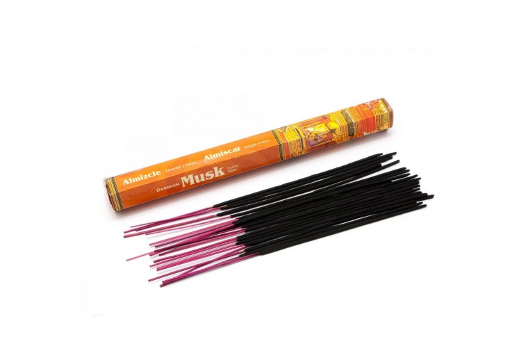 Darshan MUSK Incense Sticks (Благовония Даршан МУСК), шестигранник 20 палочек.