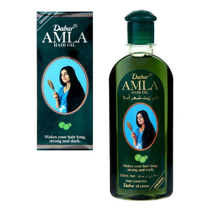 AMLA ORIGINAL Hair Oil, Dabur (АМЛА ОРИДЖИНАЛ Масло для волос, Дабур), 200 мл. - СРОК ГОДНОСТИ ПО ОКТЯБРЬ 2023 ГОДА