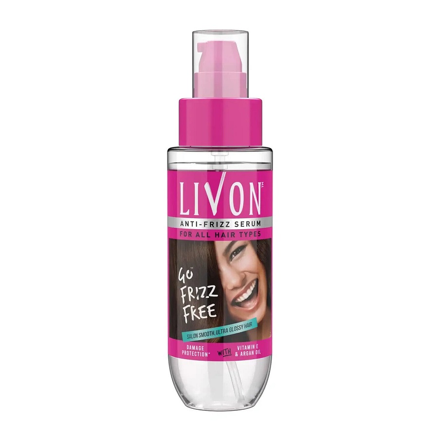 LIVON Anti-Frizz Serum, Marico Limited (ЛИВОН Сыворотка для всех типов волос, Марико Лимитед), 95 мл.